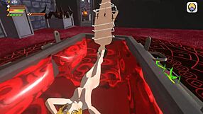 Femdom Vampire Piss In Whirlpool