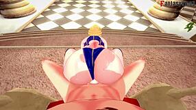 Artoria pendragon's 3d anime boobjob titjob in fate zero fantasy