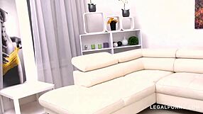 Megan Venturi takes interracial double anal pounding