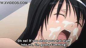 anime slut gets double penetrated