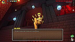 Oh Wow, Getting Sucked Near Oblivious Girlfriend In Hentai Parody!