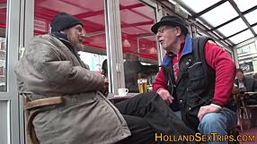 Amateur Dutch prostitute gets a facial in this reality porn video