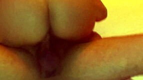 Blonde wife feels excited fucking husband's friend in group swingers