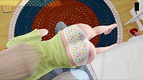 Ripples 44 3D Cartoon Game Outfit Gets Ripped In Anime Hentai