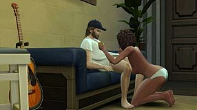 3D hentai game with a rock star and groupie