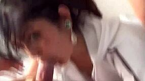 Latina Teen Shares Boyfriend in Hardcore Lesbian Action.