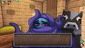 Oh Wow, Getting Sucked Near Oblivious Girlfriend In Hentai Parody!