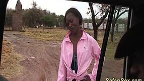 Chocolate fantasies: African safari orgy