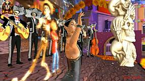 The skinny brunette teen cried while getting her tight pussy played with in panties