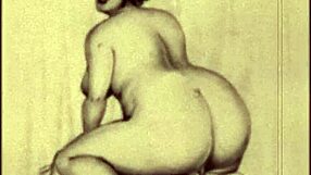 Vintage erotic illustration brings retro charm to classic art lovers