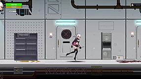 Anime hentai game with big tits getting wild action