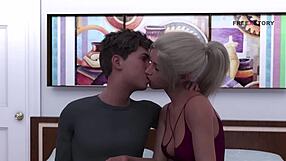 In College Kings, make out with Lindsey in this fun anime game.