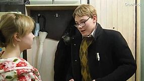 Teen 18+ Fuck Doll Bent Over for Intense Pussy Licking