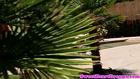 Seductive latina teen tastes tight cunt in 69 😏