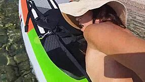 wild anal orgasm on the sup