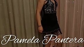 excited by girly trans, did striptease for doggystyle