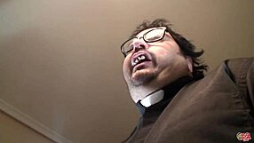 Father I'm possessed the altar boy takes out that demon with thrusts