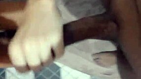 débora andrade teases with big cock in bathroom