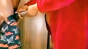 step sexy mom with step son in homemade 3 in 1 action