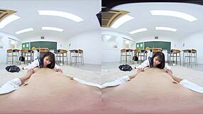 Classroom confession turns wild: Senpai, I love you, I'll do ANYTHING! Ordered naughty acts like a king!