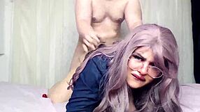 Beautiful girlfriend’s virgin ass fucked hard on homemade video