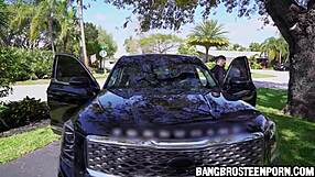 Horny teen 18+ masturbates all around the house with toys and dildo