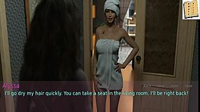 A Wife and Stepmother in a Cartoon Game