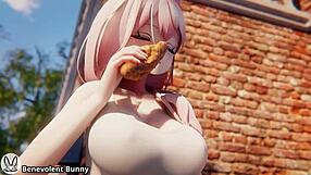 The kind rabbit - the ass expansion