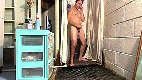 Gay Enema And Shower Masturbation