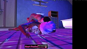 Dragged From The Shower And Taken On The Bathroom Floor!