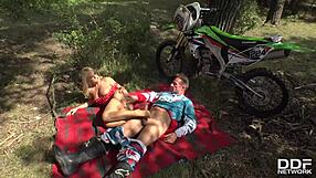 Rossella Visconti gives footjob and anal that makes you cum instantly!