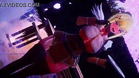 Konosuba's Sex Party With Mitsuboshi In Horny Animation.