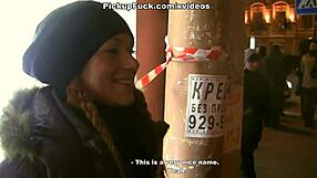 Redhead Slut Fucked in Public Toilet