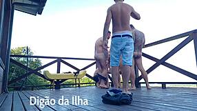 I can’t believe how hot this Suruba banging is on the sacada!