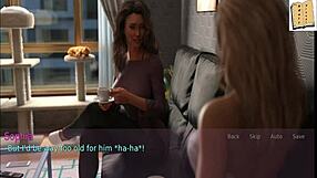 A Wife and Stepmother in a Cartoon Game