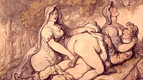 Vintage Erotic Drawings Of Anime Hentai Characters!