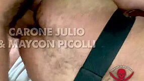 Hairy Brazilian Guys Engage In Intense Bareback Fucking