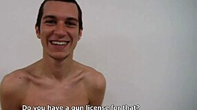 The story of David 3488 in Czech gay casting sucking and fucking