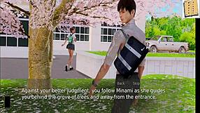 Visual novel walkthrough of The Academy 133