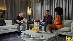 Feeling the thrill in Cuck4k group scene with beautiful wife