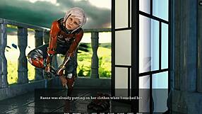 Lesbian sex and fucking in 3d cartoon game tales from the unending void 31