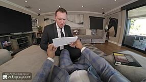 Yo, watch Pierce Paris bang his black boyfriend with a dildo in hot POV