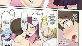 in imaizumi's house, the gals gather for another exciting adventure in this hentai game sequel