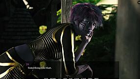 Lesbian sex and fucking in 3d cartoon game tales from the unending void 31