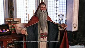 लस्ट अकादमी एप 3: कर्वी 3डी हेंटाई ब्लोजॉब सीन