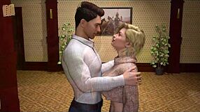 Mature 3d cartoon nursing with huge tits