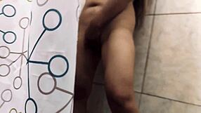 my friend takes advantage of me in the bathroom and records it all