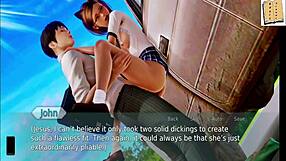 Visual novel walkthrough of The Academy 133