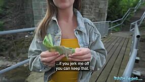 Wow, she takes fat cock deep outside