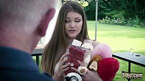 Teen Pussy Smashed By Old Cock Garage Sex Deepthroat Blowjob Bent Over Fucking Cum Missionary Riding